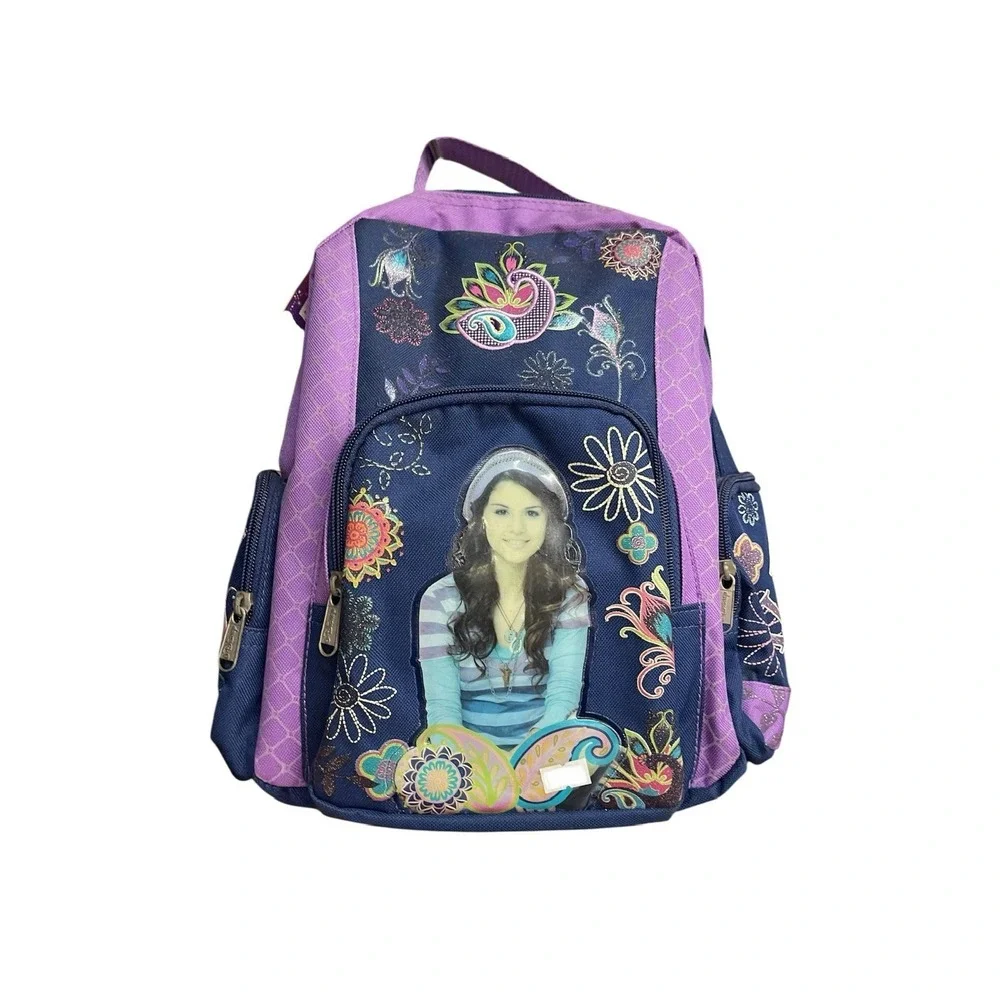 Disney Wizards Of Waverly Place Selena Gomez Small School Backpack Bag